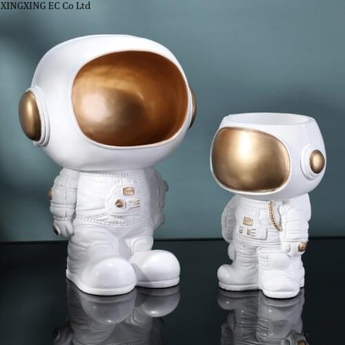 Creative Nordic Astronaut Storage Living Room Coffee Table Wine Cabinet Astronaut Decoration Home Decoration Simple and Modern