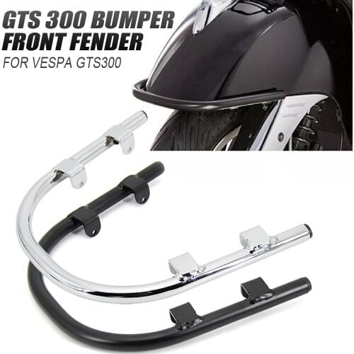 Motorcycle Bumper Front Fender Fender Black Bumper Fender U-Bar Crash Bars For Vespa GTS300 GTS 300