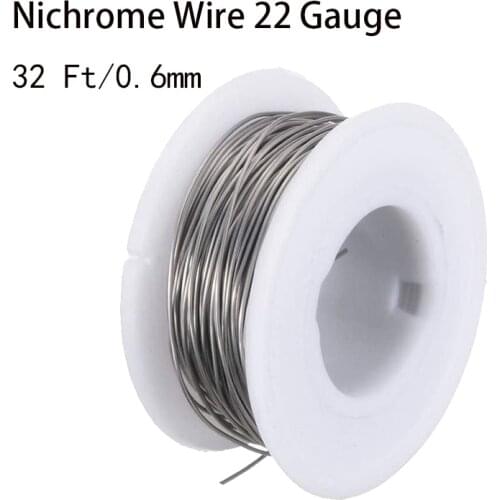 Nichrome Wire 22 Gauge 100 Ft 0.6mm Cantal Resistance Resistor Awg Heating Wire Resistance Wire Alloy Heating Yarn 30meters/voll