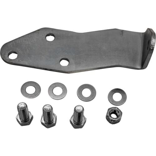 Low Profile Transmission Torque Mount Bracket Silver for 1320 Performance B Series B16 B18 for Honda Civic 1992-2000