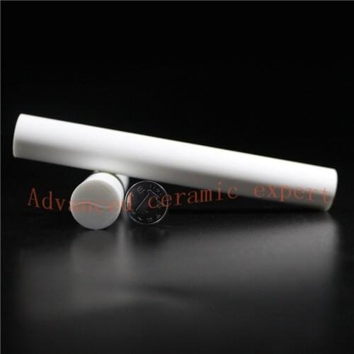 Machinable Glass Ceramic Rod/Macor bar D45*L100mm/Ceramic Processing Custom/Ceramic Refractory Rod