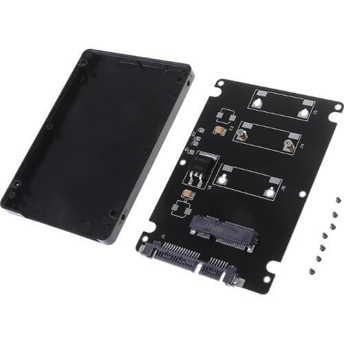 1PC 7MM Thickness Mini PCI-E mSATA SSD to 2.5" SATA Hard Disk Converter Adapter