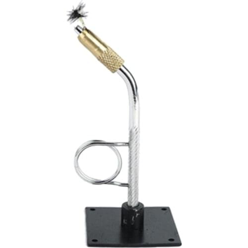 Portable Fly Tying Vise with Base Rotary C-clamp Fish Tackle Hook Binding Tool