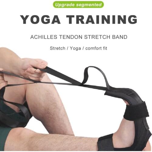 Pilates Yoga Belt Stretching Leg Stretcher Strap for Ballet Cheer Dance Gymnastics Trainer Yoga Flexibility Leg Stretch belt