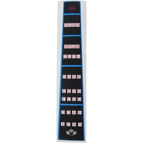 Violin Finger Guide /Fingerboard Sticker Fret guide Label Finger Chart For Size 4/4