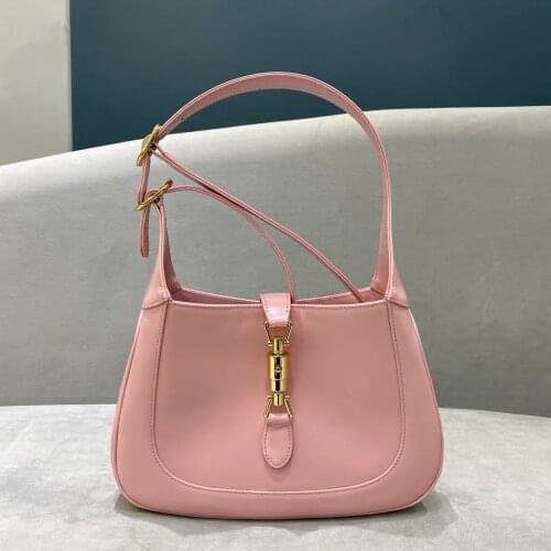 2021 Stylish Luxury Axillary Package Real Cowhide Leather Shoulder Bag Brand Designer Womens Small Handbags Saddle Bag