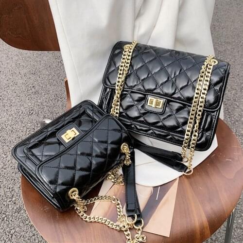 Trend Diamon Lattice Shoulder Bag Women Crossbody Bags 2021 Luxury Leather Designer Women Handbags And Purses Sac bolsa feminina