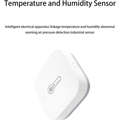 Smart Air Pressure Temperature Humidity Environment Sensor Smart control via Mihome APP Zigbee connection