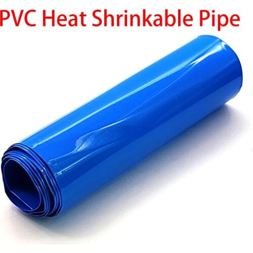 140mm - 280mm 18650 Lithium Battery Heat Shrink Tube Tubing PVC Shrinkable Film Pipe Sleeves Li-ion Wrap Cover Skin Accessories