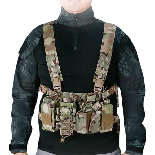 4-color tactical vest bag multi-function hanging bag magazine grenade outdoor storage