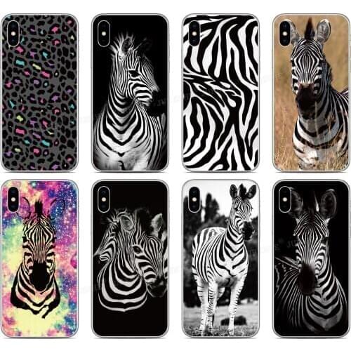 Cute Zebra Soft Silicone Cover For Umidigi Bison A7S A3X A3S F2 F1 Play X One Max A5 A3 A7 S3 S5 A9 Pro Power 3 Phone Case