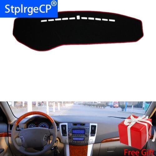 For HYUNDAI sonata NF NFC 2009 dashboard mat Protective pad Shade Cushion Pad interior sticker car styling accessories