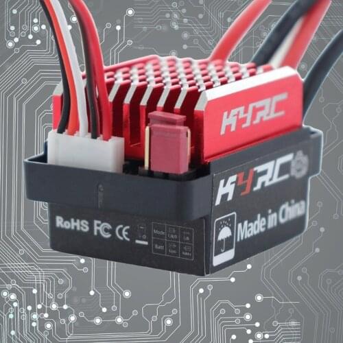 Premium Quality New 60A Brushed Motor ESC Electrical Speed Controller for 1/10 RC Car Buggy Short Course Truck Crawler Tank