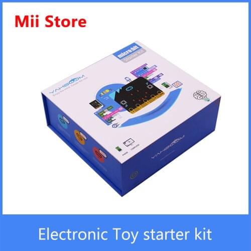 Yahboom Factory Electronic Toy Kids Python Programming STEAM BBC Microbit V2 Starter Kit