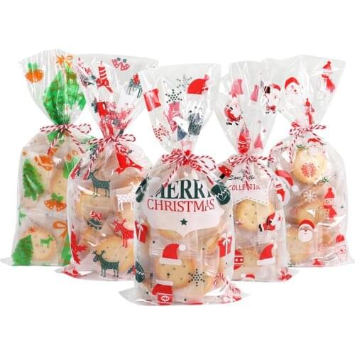 FENGRISE Christmas Candy Bag Merry Christmas Decorations For Home 2021 Christmas Ornament Xmas Navidad Gifts Happy New Year 2022