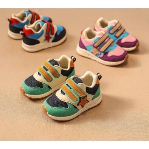 New Sport Children Shoes Kids Boys Sneakers Spring Autumn Net Mesh Breathable Casual Girls Shoes Running Shoe For Kids