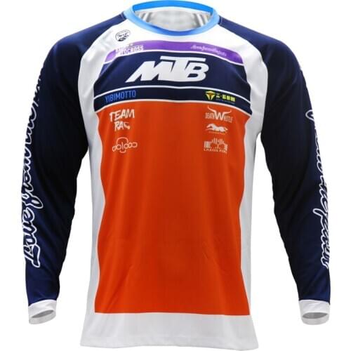 2021 Hot Sale MTB Off road downhill jersey mens motorcycle Clothing bike womens Cycling Jersey Gym Sports long sleeve T-shirt