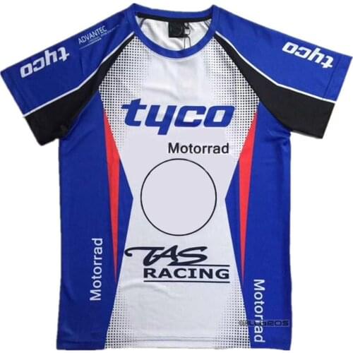 Motocross Mens T-shirt For BMW Motorcycle Downhill Bike Motorbike Summer Shirts