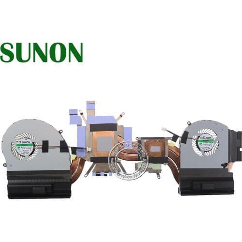 Laptop new CPU/Graphics Cooling Heatsink Fan Assembly For Dell Alienware17 R5 ALW17C upgrade High Power GTX-1080 0FJ5DK FJ5DK