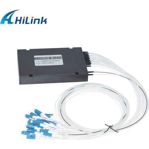 Hi-Link Athernal C band C+DWDM Sing fiber 1x30CH DEMUX Module ABS Box