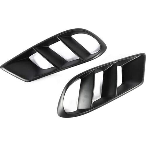 Fog Lamp Grille Cover for Benz CLS Class W218 CLS350 CLS400 Sport 2015-2018 Front Bumper Light Grille Air Vent Trim