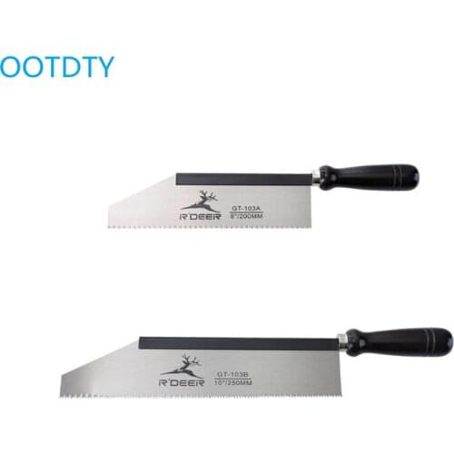 200/250mm Mini Hand Saw Hacksaw with Handle Manganese Steel for Woodworking Cut