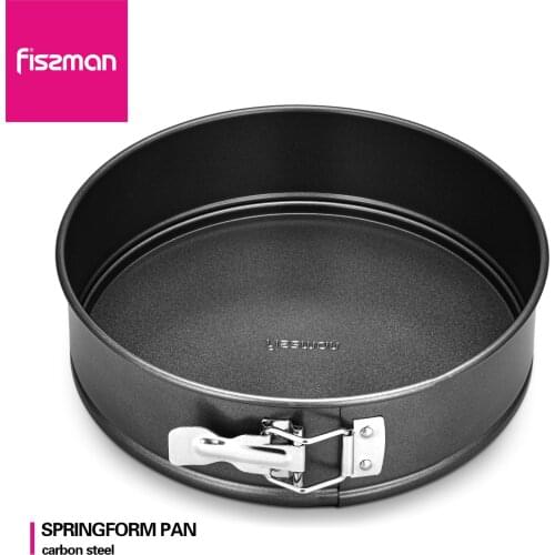 Fissman Springform Pan Carbon Steel Non-stick Bakeware Cheese Pan with Removable Bottom