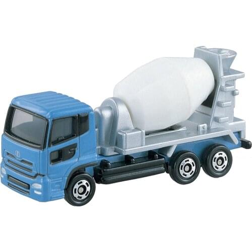 Takara Tomy TOMICA NISSANG QUON DIESEL Cement MIXER No.53 742241 Metal Car Miniatures Diecast Truck Model Baby Toys Collectibles