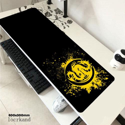 Extended Mouse Pad Anime Dragon Large Gaming Mouse Pad- Computer Keyboard Mouse Mat Mousepad Rubber Base mouse pad
