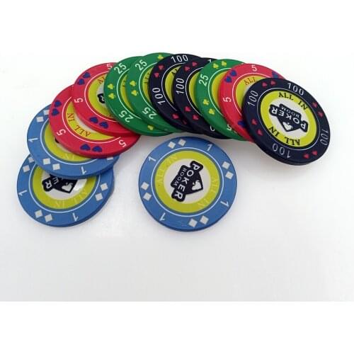 Any Design Can Do Ceramic Fatory Professional 39mm 10g Poker Chips