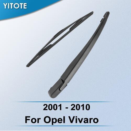 YITOTE Rear Wiper & Arm for Opel Vivaro 2001 2002 2003 2004 2005 2006 2007 2008 2009 2010