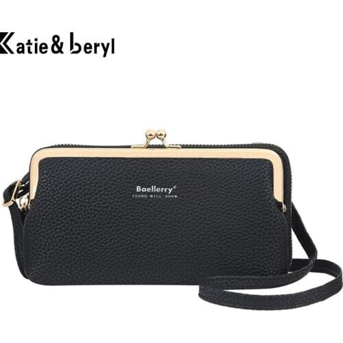 Women Handbag Fashion Small Crossbody PU Leather Mini Messenger Bags Purse Multiple Card Slots Cellphone Bag Shoulder Bag Clutch