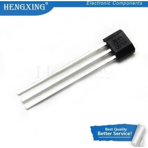 10pcs/lot 41F TO-92S 0H41 SH41 SS41F TO-92 S41 Bipolar Hall Element Sensor Motor Electric Car Motor Hall Sensor In Stock