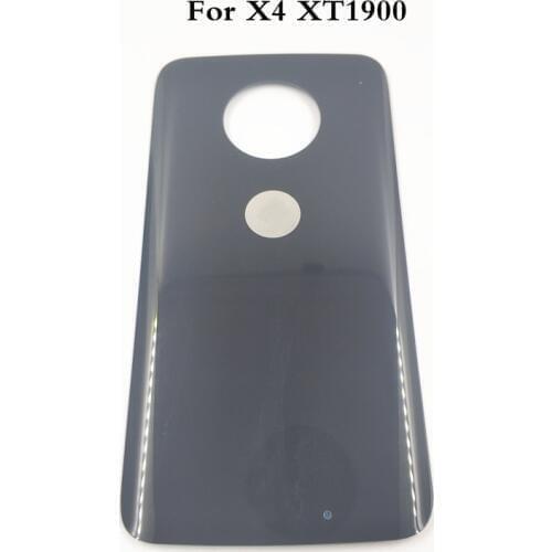 10Pcs/Lot Original For Motorola X4 (2017) XT1900-1 Battery Cover Rear Back Housing Door With Adhesive Sticker