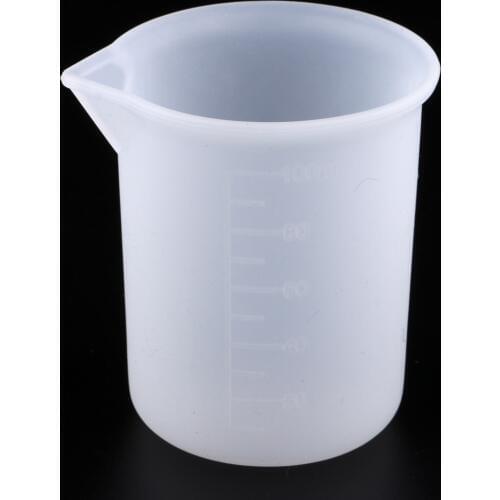 100ml Silicone Reusable Measuring Cups Liquid Epoxy + Small Resin Mixing Cups Hobby Craft Casting Jewelry Making DIY Tools