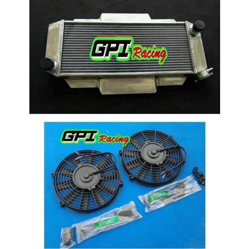 40MM FOR FORD FIESTA I MK1 1.3/1.6 XR2 M/T 1976-1983 1982 ALUMINUM RADIATOR +FAN
