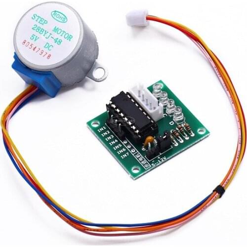 5set 5V 4-Phase 28BYJ-48 DC Gear Step 1PCS Stepper Motor + 1PCS ULN2003 Driver Board ULN2003 For arduino PIC MCU DIY Module