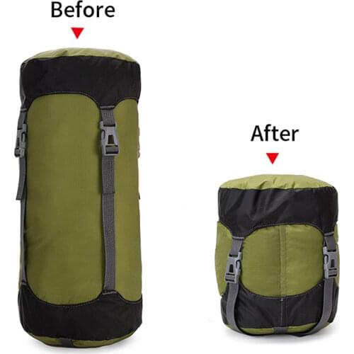 8L15L 25L 35L Sleeping Compress Bag Down Jackets and Duvet Storage Bags Outdoor Compress Storage Sack for Camping Hiking Travel
