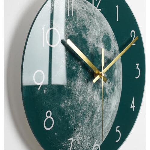 Large Wall Clock Glass Living Room Star Creative Clock Mechanism Modern Luxury Clocks Wall Home Decor Reloj De Pared Gift FZ568