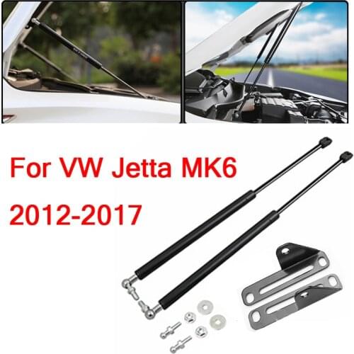 For Volkswage VW Jetta MK6 2012-2017 Car Front Hood Engine Supporting Hydraulic Rod Strut Spring Shock Bars Strut Bars Car Refit