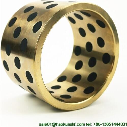 JDB2512/2515/2516/2520/2525/2530/2535/2540/2550/2560 , MPBZ25-12/15/16/20/25/30/35/40/50/60 Graphite Copper Bushings Bearings