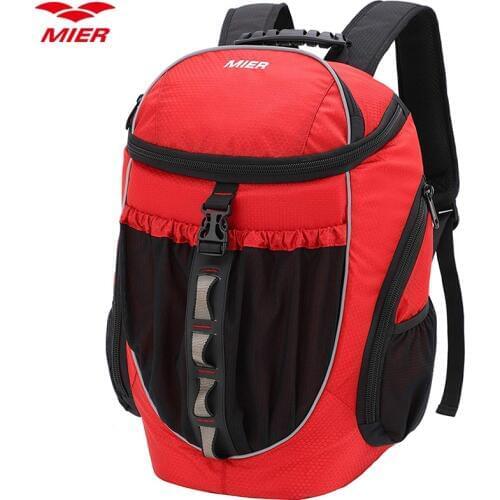 MIER Leakproof Backpack Cooler Men Women Insulated Backpack with Cooler Compartment, 20 Can