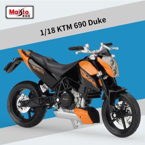 Maisto 1:18 Diecast 520 SX 525SX 690 DUKE Alloy Metal Motorcycle Road Racing Model