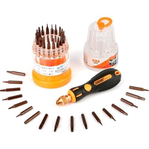 JAKEMY 37 In 1 Multi-function Precision Screwdriver Set Torx Hex Bit Screw Driver for Mobile Phone Computer Maintenance Tool