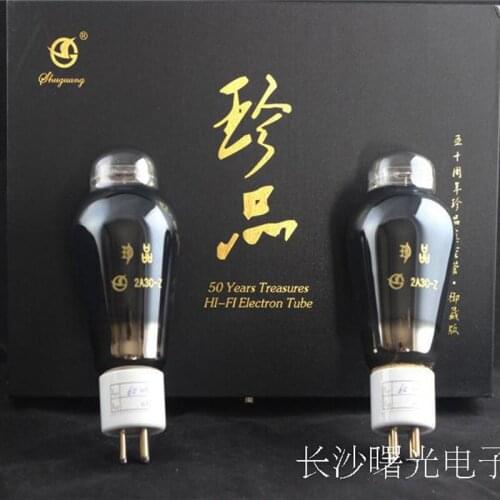 New 2pcs Shuguang Premium Treasure 2A3-Z(2A3B,2A3C,2A3C-T) Matched Pair Amplifier HIFI Audio Vacuum Tubes Repalce Psvane Mullard