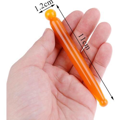 Resin Traditional Beauty Reflexology Massage Stick Relax Face Eye Reflexology Foot Massager Tool