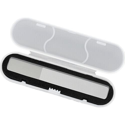 Professional Durable Nano Glass Nail File Buffer with Storage Case Nail File Maincure Buffer No Hurt Nail Accessories Nail Files