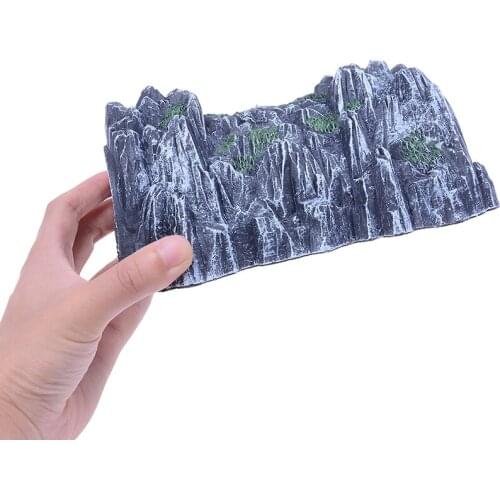 1PCS Plastic Model Toy Train Railway Cave Tunnels Sand Table Model Toy 1:87 Scale High Quality