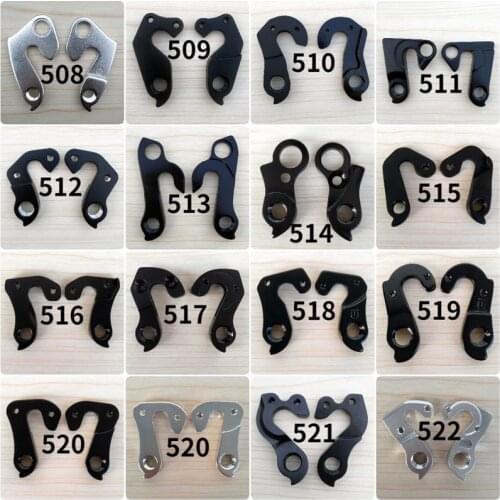 5PCS Bicycle Rear Derailleur Hanger For SCOTT LOOK Orbea Trek BMC GT MTB Carbon Frame Mech Dropout Number 509-522