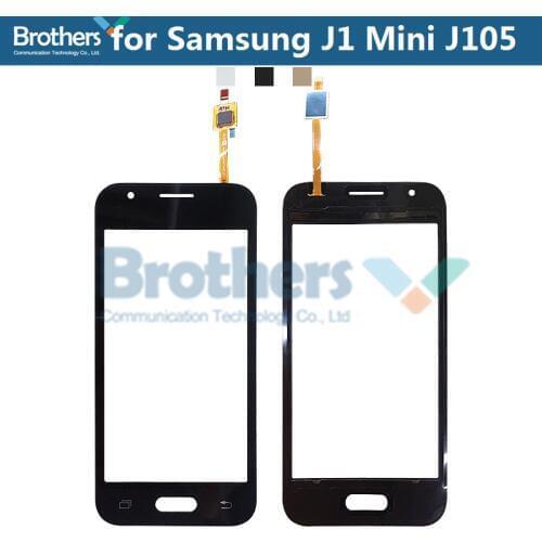 Touch Screen Digitizer For Samsung Galaxy J1 Mini J105 Front Touch Glass Sensor For Samsung J105 Touch Glass Screen Replacement